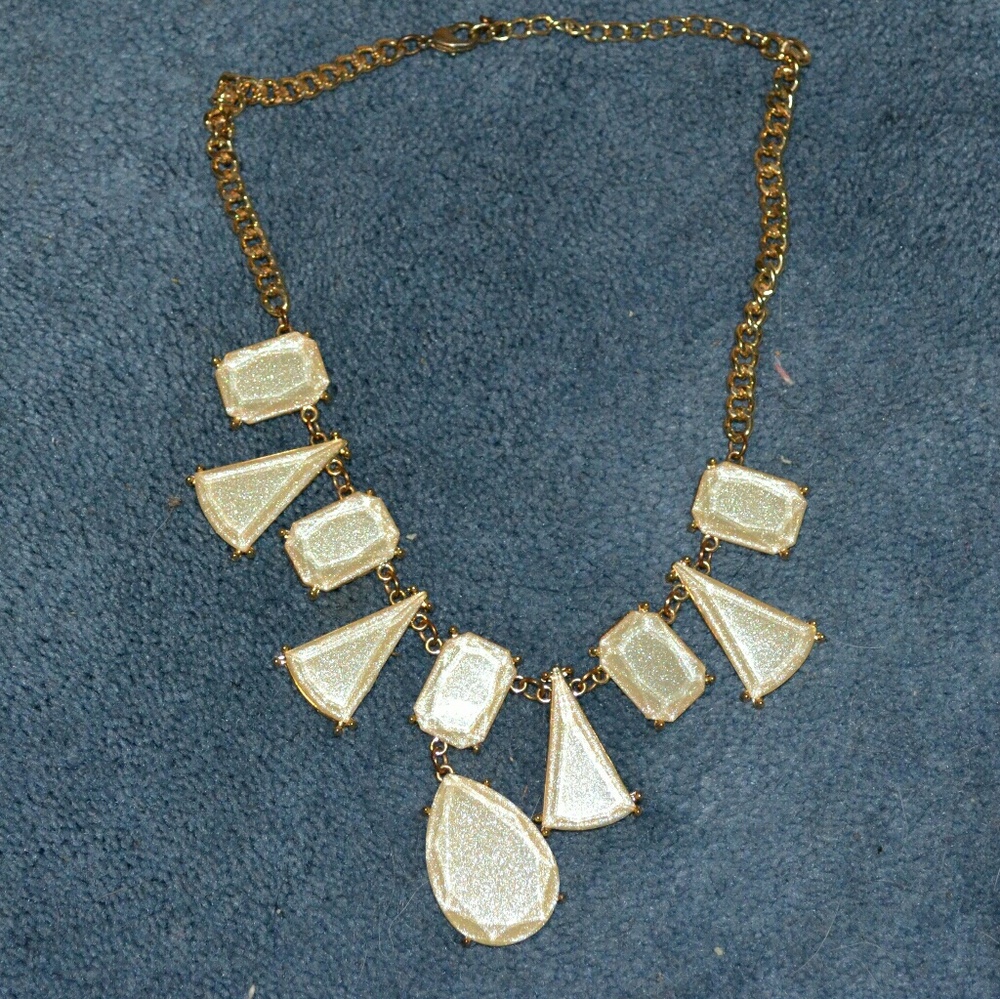 Chunky White Necklace